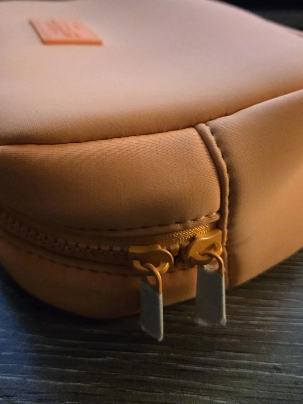 Sideline Bags Orange Cosmetic Pouch